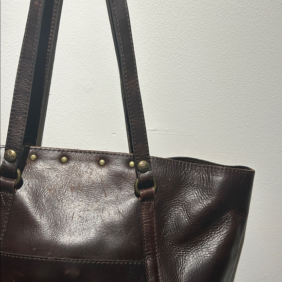 Patricia Nash Benvenuto Tote Leather Leopard - Picture 4 of 9